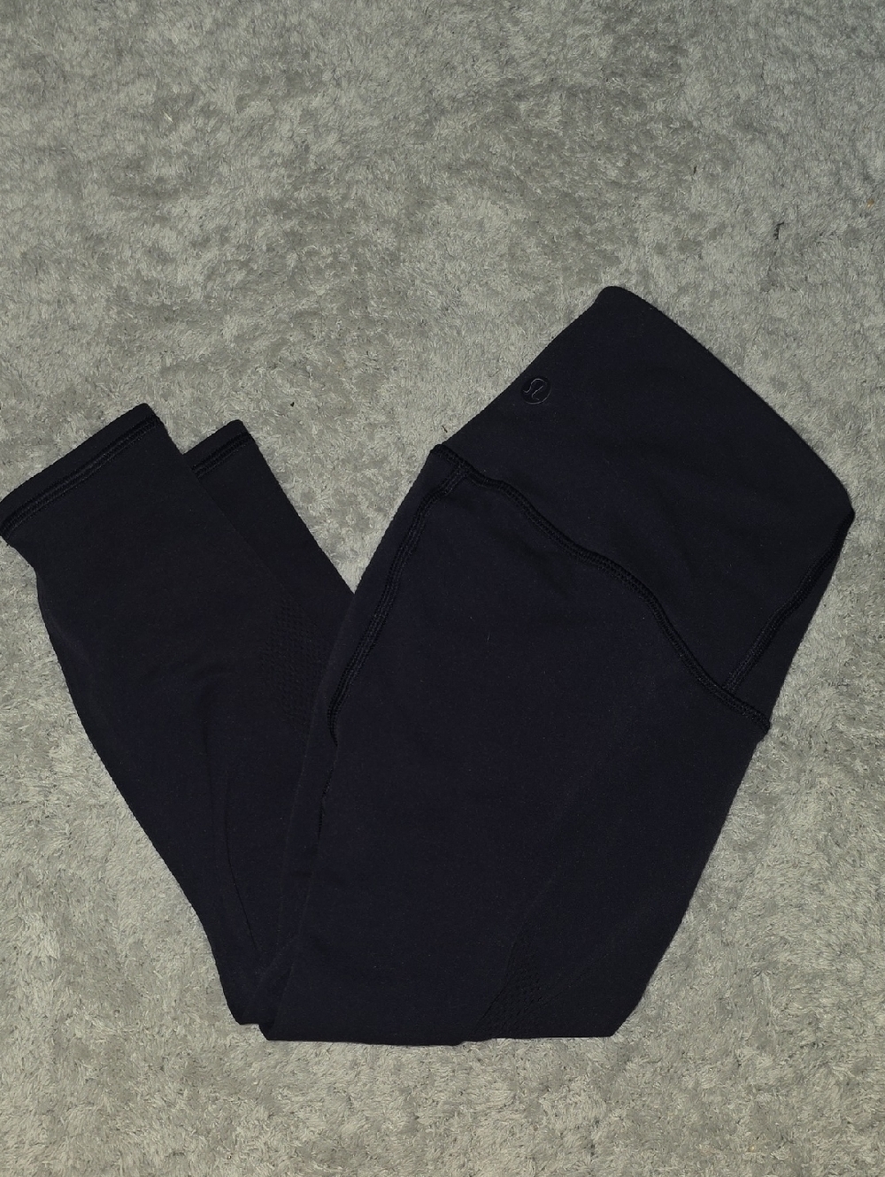 lululemon athletica Black Workout Leggings Petal Pusher.